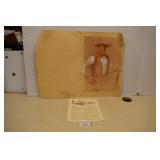 1980Art Print of John Wayne by Earl MacPherson