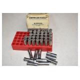 32 Rounds Of .38 Special & 10 Empty Brass Shells