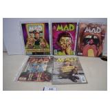 Five Mad Magazines