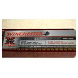 100 Rounds Of Winchester 22 Long Rifle Ammo