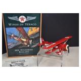 MIB 1995 Diecast Texaco 1931 Stearman Biplane Bank