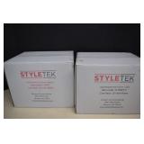 New Black & Clear Powder Free Disposable Gloves,