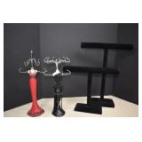 Assortment Of Jewelry Displays