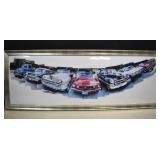 Jeremy Wolff,Vintage Automobile Print Under Plexi