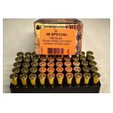50 Rounds Of 38 Special Ammo