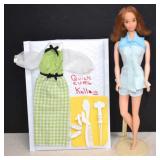 1973 Quick Curl Kelly,Original Outfit + Barbie