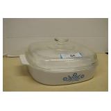 Blue Cornflower Corning Ware Casserole Dish w/Lid
