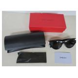 New Saint Lauren YL Black Cat Eye Sunglasses