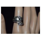 Sterling Lunt Eloquence Spoon Ring  Sz 7-1/4
