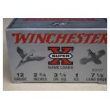 Full Box Winchester 12 Guage Shot Shells
