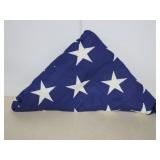 Large Embroidered US Flag