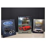 Three Large Coffee Table Books On Cars
