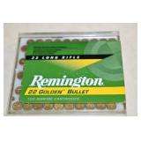 100 Rds. Of Remington High Velocity 22 Long Rifle