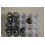 Nine 9mm Ammo & One 380