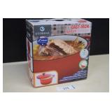 3 Quart Cast Iron Enameled Dutch Oven NIB