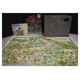 Vintage Lot- 1970's Six Flags Map,1964 Mary