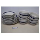8-Dinner Plates, 6-Salad Plates & 7-Bowls. Country