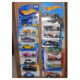 (14) NIP Hot Wheel Vehicles: Includes Batman Car