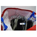 Large Lot of Felted & Plastic Hangars