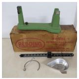 Vtg. Redding No. 1 Powder Scale in Box
