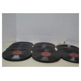 Vintage Lot Of Gramophone Records - Untested