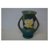Vintage Roseville 74-7 Floral Pottery Vase