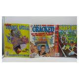Three 'NOT PC' 1996 CRACKED Magazines