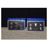1971-S & 1973-S U.S. Proof Sets w/ Boxes 10 Coins