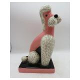 MCM Kitschy Ceramic Poodle - 12x7'