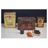 Vintage Cigar and Tobacco Tins & More