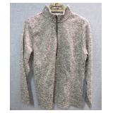 Bit & Bridle Fleecy-Type Zip Front Pullover - XL
