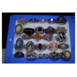 Tray Of Nice Costume Jewelry -Majority Are