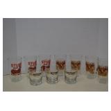 Set Of 10 Vintage Sturgis Drink Glass Ware