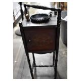 Vintage Smoker's Stand With Lighter Holder,Cigar