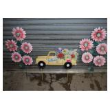 Metal Outdoor Garden Art Nice Truck