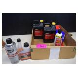 Oil, Funnels, Carb Cleaner