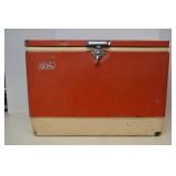 Vintage Coleman Metal Cooler NOTE