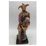 Vtg. Royal Doulton 'Jester' Porcelain - 10.5'