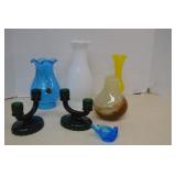 MISC Vintage Kanawha, Dagenhart & More Glass Decor