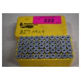 50 Rounds Of 357 Mag. Ammo