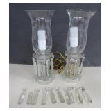 Electric Lamps with Crystals - NOTE