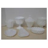 MISC Vintage Milk Glass Home Decor