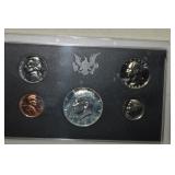 1969-S U.S. Proof Set - 1/2 Dollar is 40% Silver