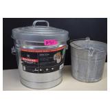 Behrens Galvanized Bucket & Small Galvanized Pail