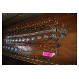 Nine Ladies Metal Western Style Belts