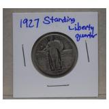 1927 Standing Liberty Silver Quarter