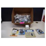 Cabinet Hardware, Adding Machine, Drain Covers &