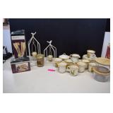 Mikasa Cups, Saucers, Cream/Sugar & Kitchen Ware