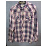 Vintage Brand Snap Western Shirt - XL
