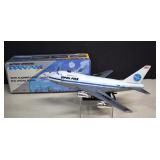1980's Battery Operated Pan Am Airplane,Works